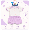 Body M/Curta Est. e Short Liso