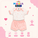 Body M/Curta Est. e Short Liso