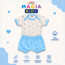 Body M/Curta Est. e Short Liso