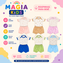 Body M/Curta Est. e Short Liso
